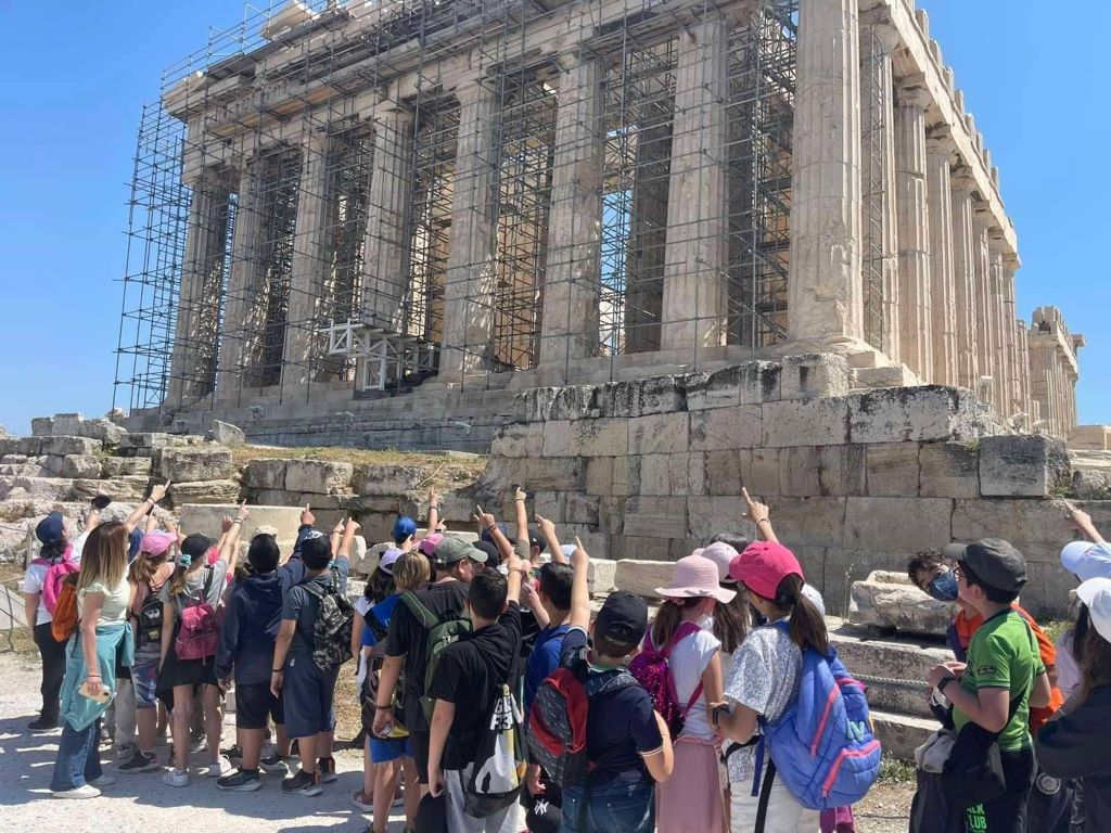 Επίσκεψη στην Ακρόπολη  Ε΄τάξη