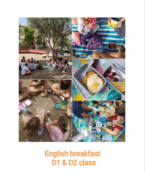 English breakfast D1 and D2 class